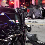 Dallas suspect driving stolen truck runs red light, crashes into three vehicles