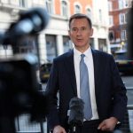 UK borrowing figures give Hunt some room for tax cuts